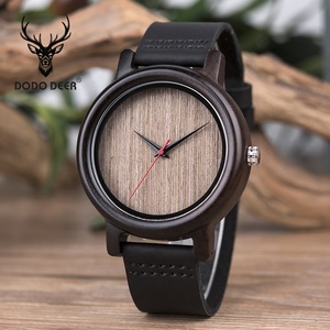 Top Bande En Gros Femmes Sandale Cas En Bois Montre-Bracelet Avec Bracelet En Cuir Sport De Luxe Mode Chronographe 2020 MIYOTA - Product Image 1