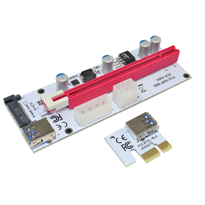 008 s PCI-E 1X a 16X extensión gráficos GPU minería Powered Riser adaptador de tarjeta para la minería Bitcoin - Product Image 3