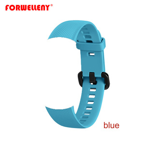 Bracelet de remplacement en silicone rose pour Huawei <span class=keywords><strong>Honor</strong></span> <span class=keywords><strong>Band</strong></span> 4 Smartwatch, prix d'usine Forwelleny - Product Image 5