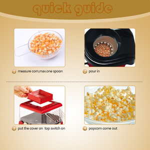 <span class=keywords><strong>Machine</strong></span> <span class=keywords><strong>à</strong></span> Snack pour Popcorn, électrique et sûr, appareil sans huile - Product Image 5