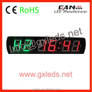 Ganxin <span class=keywords><strong>4</strong></span> polegada led programmable <span class=keywords><strong>interval</strong></span> <span class=keywords><strong>timer</strong></span> led fitness <span class=keywords><strong>timer</strong></span> - Product Image 1