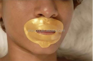 Hidratante reafirmante colágeno cristalino del <span class=keywords><strong>oro</strong></span> máscara para la piel del labio belleza OEM/ODM - Product Image 2