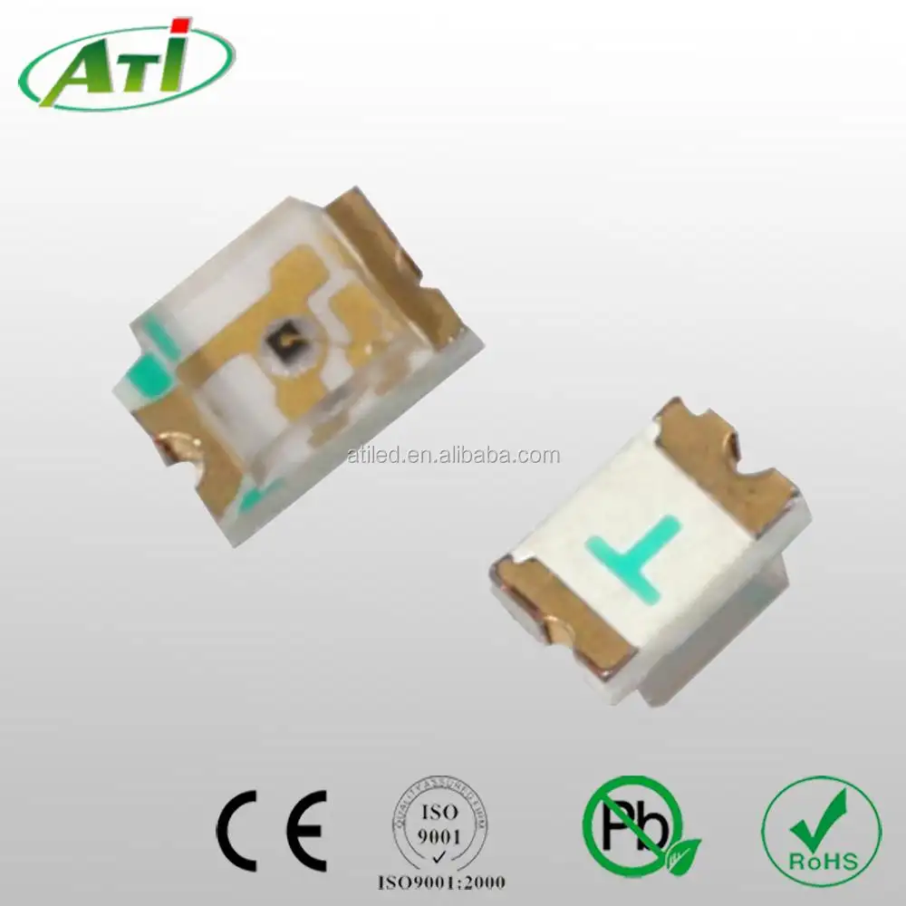 surface mounted 0805 smd led chip hot sell smd led diode, 0402,0603,0805,1206 SMD LED