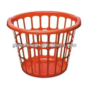 HQ6379 hotel usage round 20L recycled PP laundry basket,plastic clothes basket