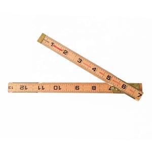 Inç Marangoz Ahşap Katlanır Cetvel - Product Image 3