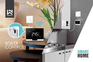 Tuya Zigbee 무선 방 난방 보온장치 와이파이 보온장치 alexa 스피커 똑똑한 가정을 가진 alexa - Product Image 3