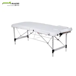 Table de Massage - Alu - seulement 13千克，pliante，white