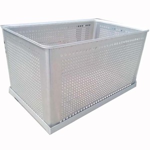 Bandeja <span class=keywords><strong>de</strong></span> Aluminio Perforada 2025 para Almacenamiento <span class=keywords><strong>de</strong></span> Mariscos, Proceso Blister, con Canasta y Caja <span class=keywords><strong>de</strong></span> Aluminio - Product Image 4
