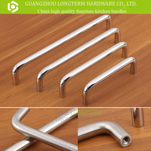Duro en forma de U de Acero inoxidable hardware manija del gabinete de muebles para la habitación - Product Image 2