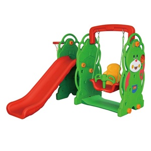 Diseño clásico interior Bebé niños tobogán y columpio niños plástico al aire libre parque infantil Tobogan para ninos - Product Image 6
