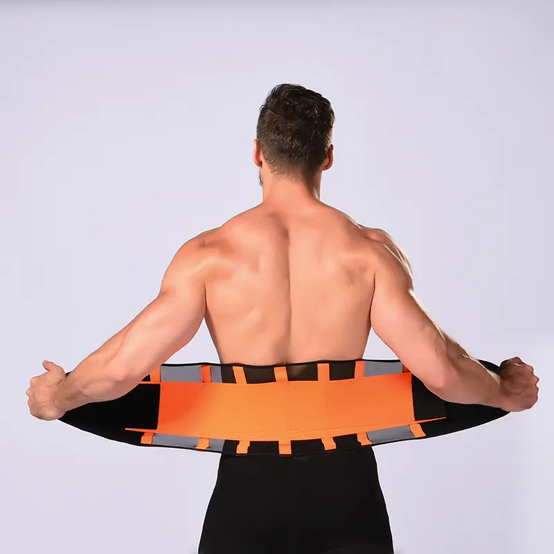 Trending Hot Products Fashionable Men Elastic Nylon Lumbar Support Belt Waist Trainer