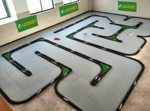 Kyosho Miniz AMZ EVA <strong>RC</strong> <strong>Track</strong> <strong>Material</strong> 6.7X6.2M Race <strong>Track</strong> with <strong>RC</strong> Car Drift <strong>Tracks</strong> - Product Image 6