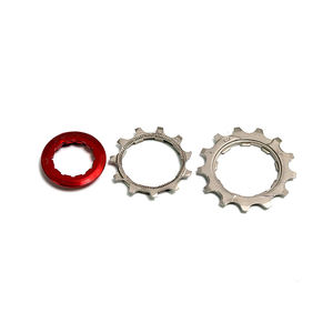 Volant de roue de vélo de route, <span class=keywords><strong>Cassette</strong></span> en acier haute résistance 700c, 11 vitesses, 11-28T, pièces de bicyclette - Product Image 3