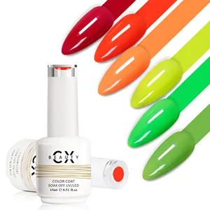 Caixuan wholesale price CX Beauty brand 282 pure color nail painting uv led gel nail polish for nails