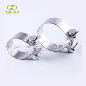 2" Accu Seal Stainless Steel Narrow Band <strong>Exhaust</strong> <strong>Clamp</strong> Muffler <strong>Clamps</strong> - Product Image 4