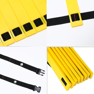 19ft Adjustable <strong>Speed</strong> <strong>Agility</strong> Ladder <strong>Training</strong> Exercise <strong>Agility</strong> Ladder &amp; <strong>Speed</strong> Cones <strong>Training</strong> Set for Soccer <strong>Training</strong> - Product Image 4