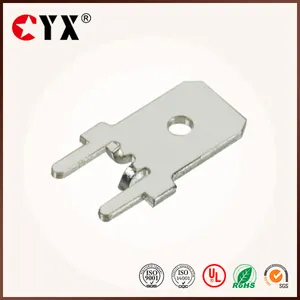 250 series,PCB soldering terminal lug,upright brass terminal connector,CYX6-009-6.3*0.8