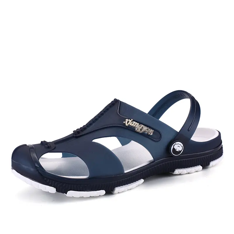 Factory Wholesale Beach Shoes Men Breathable Outdoor Casual Sandals Slippers