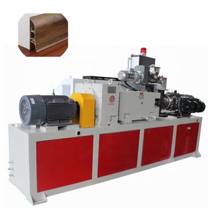 Sàn Ván Chân Tường PVC Ốp Chân Tường Hội Đồng Quản Trị Molding Làm Máy Đùn - Product Image 1