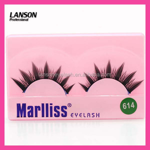 Propre marque cils Marlliss 614 cils made in corée/vente chaude eye lashes faux cils - Product Image 3