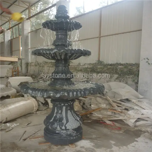 Gaya Modern Sederhana Air Mancur Batu Alam G654 Granit Fountain Luar Taman Dekoratif Fountain