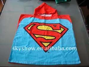 супермен пончо полотенце/детские одежда