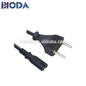 10A 250 V SEV certificat mâle 2 broches suisse plug power ac cordon d'alimentation - Product Image 2
