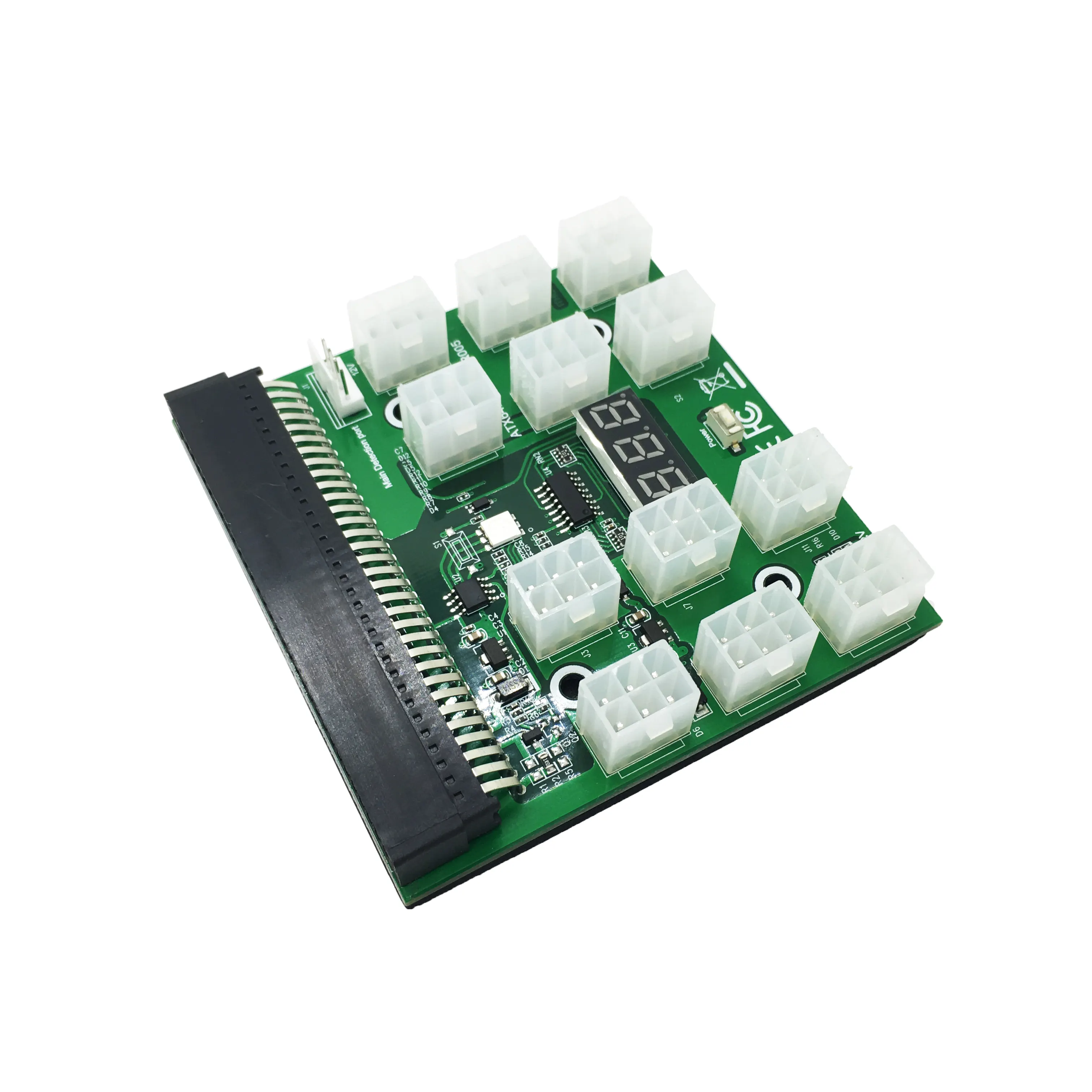 Breakout Board 6Pin Breakout Board Adapter for 1200w Power Supply Server Power