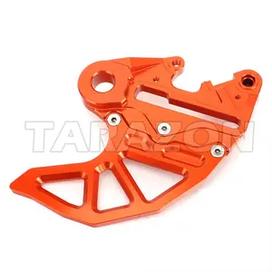 Tarazon high quality billet motorcycle rear brake disc guard with caliper support for ktm