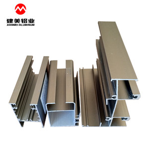 Profilé porte coulissante en aluminium <span class=keywords><strong>40x40</strong></span>, encadrement de porte coulissante en aluminium - Product Image 4
