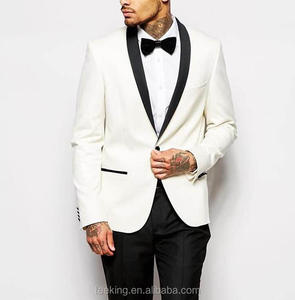 Fancy Abiti Da Sposa Uomini Equipaggiata <span class=keywords><strong>Blazer</strong></span> <span class=keywords><strong>Bianco</strong></span> - Product Image 2