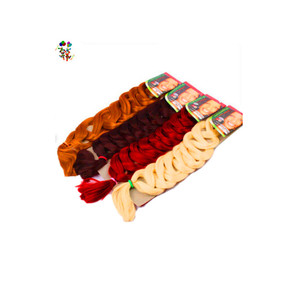 Trenzas de pelo sintético <span class=keywords><strong>Jumbo</strong></span> de colores para mujer, HPC-2024 barata - Product Image 1