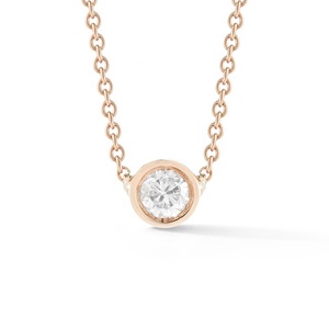 Gemnel top design minimalista 925 argento placcato oro <span class=keywords><strong>diamante</strong></span> <span class=keywords><strong>collana</strong></span> <span class=keywords><strong>solitario</strong></span> - Product Image 6