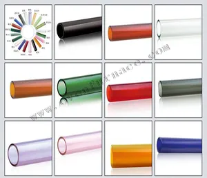 HT-彩色 3.3 硼硅玻璃管/管
