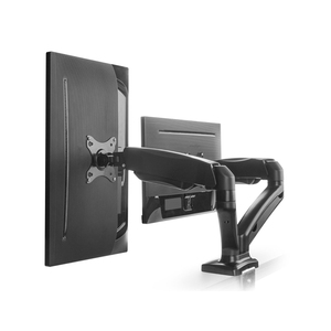 Support mural noir à bras réglable <span class=keywords><strong>pour</strong></span> ordinateur, 50 cm, mouvement complet avec <span class=keywords><strong>Angle</strong></span> de mouvement - Product Image 2