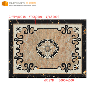 Personnalisé Chine poli vitrage porcelaine Carreaux De Sol Fleur Conception populaire en espagne - Product Image 4
