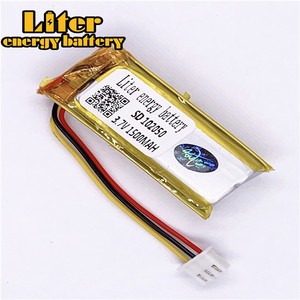 Socket 2.5-3 P 3.7 V 102050 1500 mah ultra slim personalized Rechargeable li-ion batteries lipo battery with wire - Product Image 2