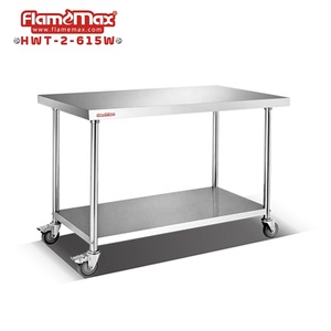 Ristorante Food Prep consolle tavolo da lavoro da <span class=keywords><strong>cucina</strong></span> <span class=keywords><strong>mobili</strong></span> <span class=keywords><strong>per</strong></span> Hotel personalizzati <span class=keywords><strong>in</strong></span> <span class=keywords><strong>acciaio</strong></span> inossidabile - Product Image 3
