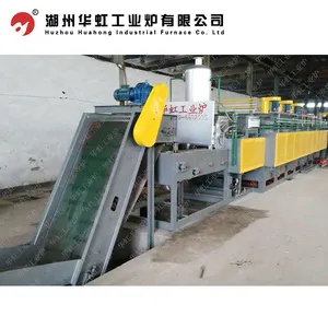 complete set of Continous mesh belt hardening(quenching) and tempering furnace line for screws