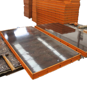 Plaque de coffrage en acier Q235, coffrage plat, <span class=keywords><strong>dalle</strong></span> en béton pour le coffrage de tunnels et de piliers, coffrage en béton haute résistance - Product Image 1