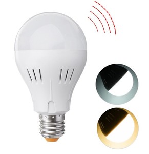 <span class=keywords><strong>Ampoule</strong></span> LED <span class=keywords><strong>à</strong></span> <span class=keywords><strong>détecteur</strong></span> <span class=keywords><strong>de</strong></span> <span class=keywords><strong>mouvement</strong></span> automatique d'urgence 5W avec batterie intégrée fonctionnant pendant 5 heures - Product Image 2
