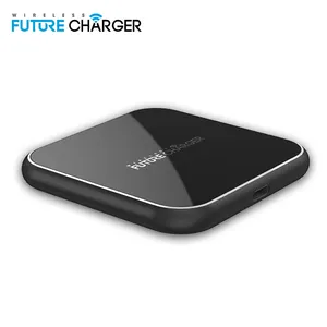 2018 best sale 7.5W/10W fasst Charge Qi Certified Quick charging Universal Wireless Charger for Mobile Phone