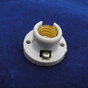 Douille pour <span class=keywords><strong>ampoule</strong></span> E12 homologuée CE <span class=keywords><strong>E10</strong></span>, E12, E14, E17 Douille de lampe en porcelaine - Product Image 4