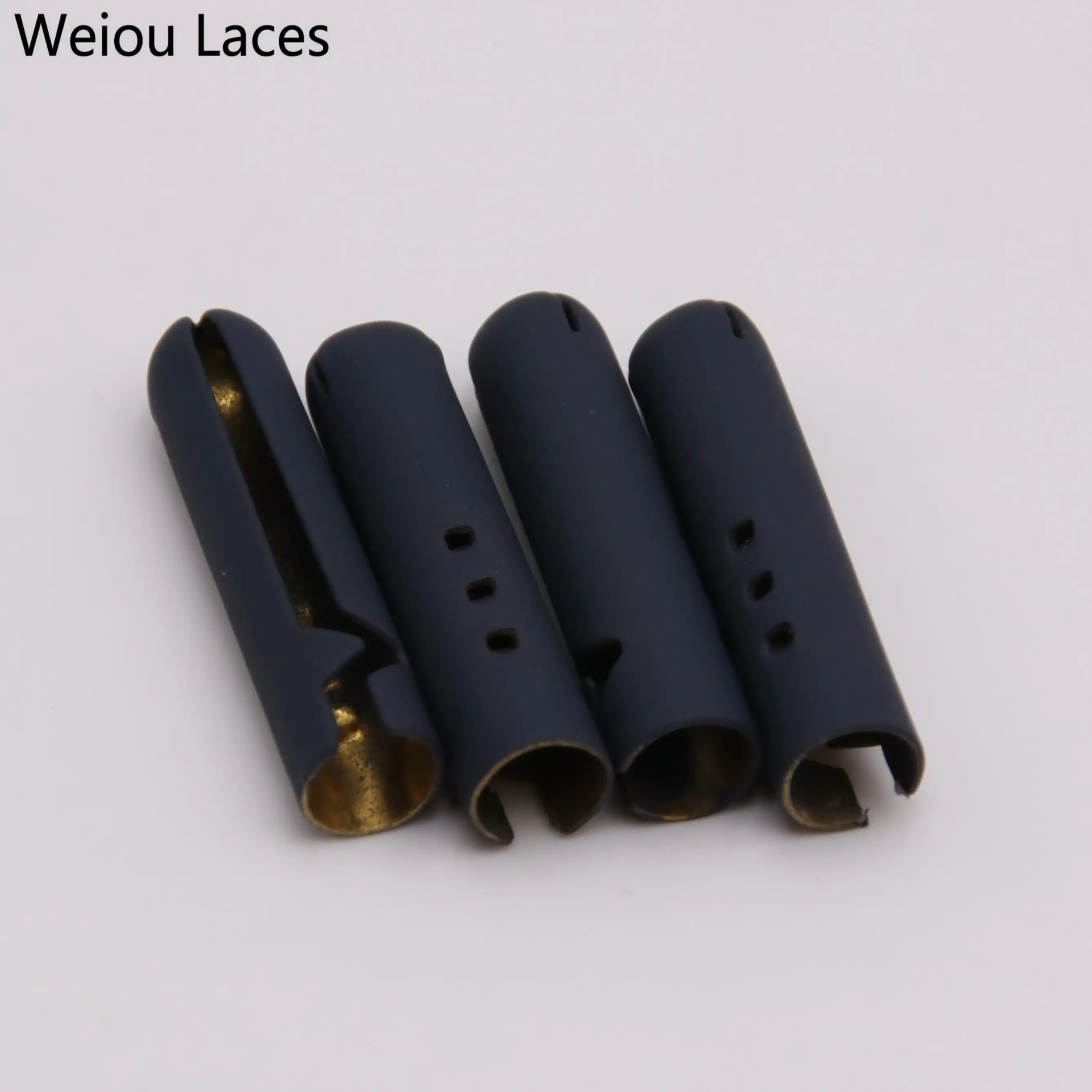 Weiou — lacets exclusifs en métal, décoration pour cordons et pointes de chaussures, 4.5x22mm