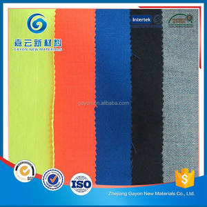 Fabricación profesional 93% Meta-aramida/5% Para-aramida/fibra conductora 2% hilado de tela de ingeniería química - Product Image 4