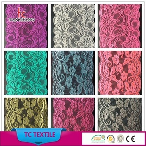 Заводская поставка 22 см модное корейское кружево Trustwin кружево жаккардовое нижнее белье кружево для бюстгальтера LSHB7042 - Product Image 5