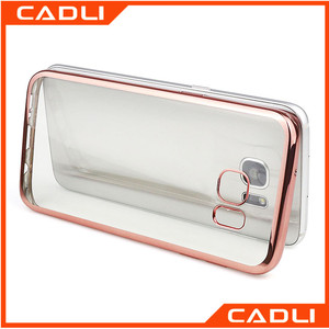 Carcasa <span class=keywords><strong>funda</strong></span> <span class=keywords><strong>celular</strong></span> de transparente TPU suave <span class=keywords><strong>para</strong></span> <span class=keywords><strong>Samsung</strong></span> <span class=keywords><strong>S7</strong></span> / <span class=keywords><strong>S7</strong></span> <span class=keywords><strong>Edge</strong></span> / Galaxy <span class=keywords><strong>S7</strong></span> - Product Image 1