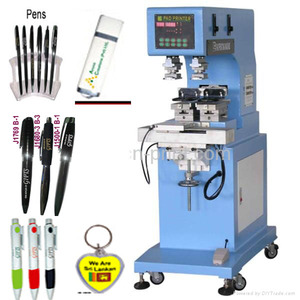 Machine d'<span class=keywords><strong>impression</strong></span> de tampon de stylo Tampografia Machine d'<span class=keywords><strong>impression</strong></span> de tampon de boule de <span class=keywords><strong>PVC</strong></span> de 2 couleurs pour <span class=keywords><strong>l</strong></span>'<span class=keywords><strong>impression</strong></span> de jouet de balle de Golf - Product Image 1