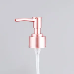 Fabrication vente directe 24/410 28/410 distributeur savon or rose galvanoplastie crème lotion pompe pour bouteille de crème