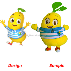 OEM De Haricots Légumes <span class=keywords><strong>et</strong></span> Fruits En Peluche En Peluche Poupée Jouets Légumes Pour Les Ventes - Product Image 1